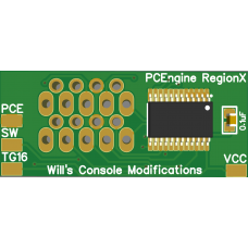 PC Engine RegionX Board