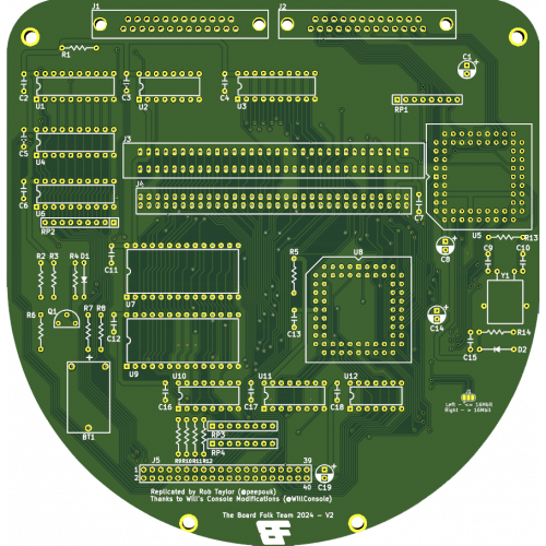Sega MegaDrive - Super Magic Drive SMD800 Motherboard Reproduction